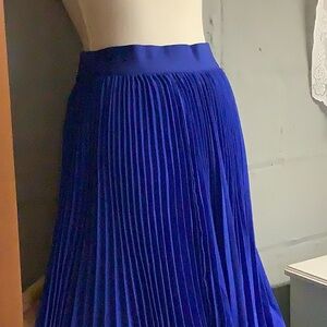 Alice + Olivia Royal Blue A-Line Skirt
